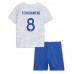 Cheap France Aurelien Tchouameni #8 Away Football Kit Children World Cup 2022 Short Sleeve (+ pants)